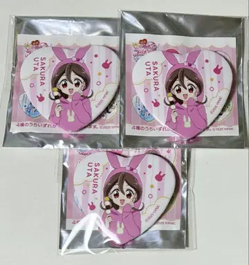 너와 아이돌 프리큐어 키미프리 캔뱃지 사쿠라 우타 T 조이 영화