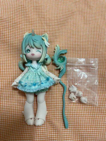 안티유 모에수 마법 우유냥 깃털 고양이