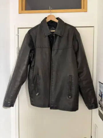 anchor blue 블랙 가죽 자켓 90s 아카이브