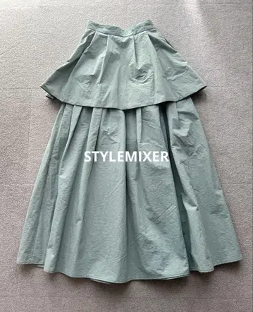 STYLEMIXER/스타일믹서 티어드 플레어 스커트