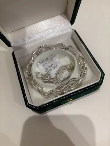 Santaku 실버 팔찌 노트 925 silver