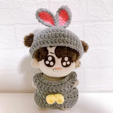 토끼 세트 국토기 정국 태현 10cm 인형옷 의류 옷 갈아입기