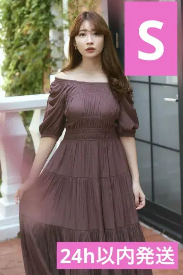 루미네 투웨이 개더드 플레어 드레스 herlipto