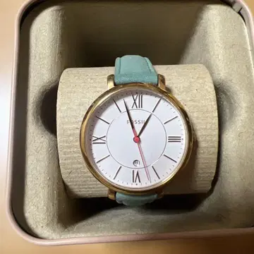 FOSSIL 로마 숫자 다이얼 시계