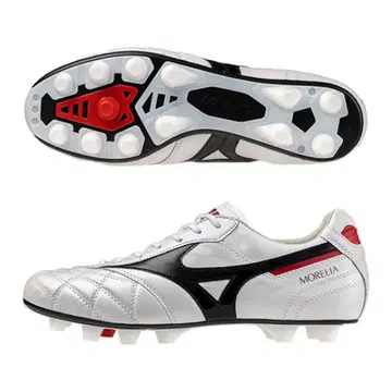 미즈노 모렐리아 2 재팬 축구화 화이트/블랙 인솔 새상품