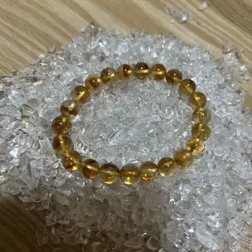 우에노 야마산 시트린 8mm 팔찌