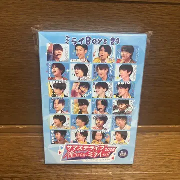 미라이 Boys 24 서머 스테이지 라이브 2023 DVD