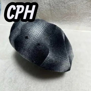 베레 / 옴브레 체크 / 그레이 & 블랙 CPH