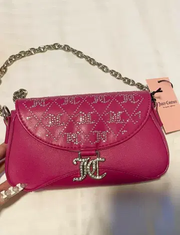 [ Juicy Couture 쥬시 꾸뛰르 ] 핑크 숄더백