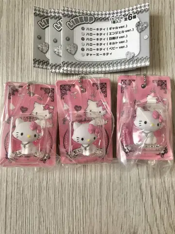 챠미키티 헬로키티 패키지 미니어처 컬렉션 3개 가챠