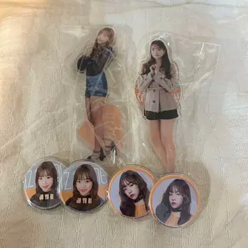 조유리 아크릴 스탠드 캔뱃지 izone