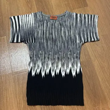 MISSONI 스트라이프 반팔 니트