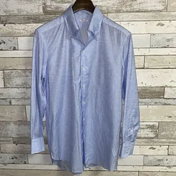 FRAY 원피스 칼라 BD 셔츠 코튼 린넨 size 16H-42
