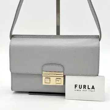 [새상품급] FURLA BELLA 숄더백 숄더 지갑 그레이