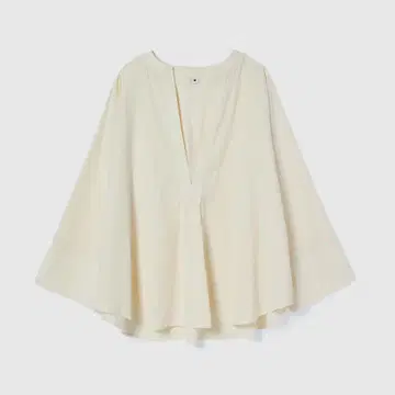 Cotton Wash 풀오버 튜닉 셔츠