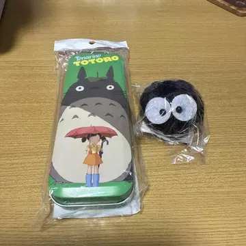 금요일 로드쇼와 지브리전 토토로 캔 마크로 퐁퐁 세트