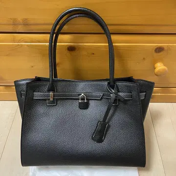 덴하마노 Mietia 스퀘어 백 블랙