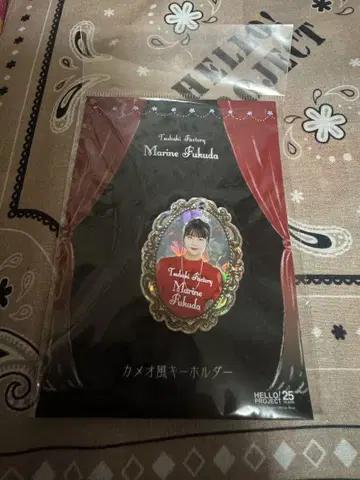 츠바키 팩토리 후쿠다 마린 카메오풍 키링
