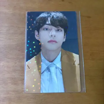 BTS BE 앨범 럭키 드로우 유니버셜 혜택 홀로그램 트레이딩 카드 V