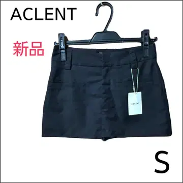 새상품 [ ACLENT ] 컷오프 프론트 포켓 미니 스커트 S