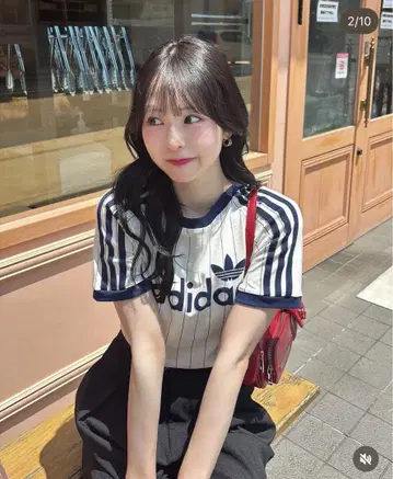 adidas 숏 슬리브 OWHT/NINDIGO