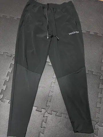 VANQUISH 블랙 팬츠 M