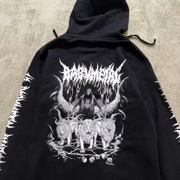 BABYMETAL 10 BABYMETAL BUDOKAN 후드티 블랙 S