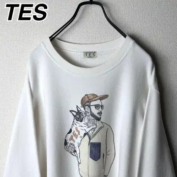 TES 엔드리스 써머 풀오버 맨투맨 트레이닝복 테스 프렌치 불독 강아지