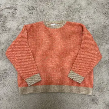 VICTIM&CO. CHECK BIG KNIT M 사이즈 모헤어 혼방