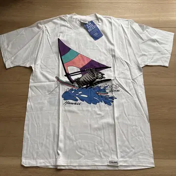 [새상품 미사용] 클레이지 셔츠 WINDSURF CAT T셔츠