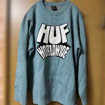 HUF WORLDWIDE 스웨터 L 블루