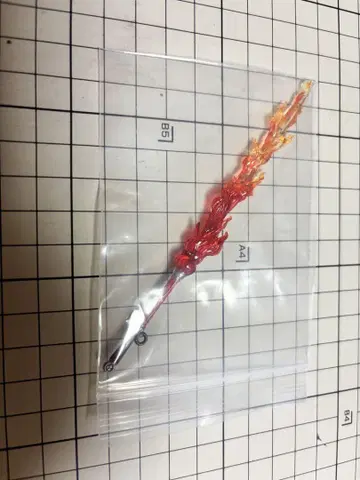 [ 새상품 ] 피규아트 진골조형에 사용 가능! 가면라이더 히비키 열화검