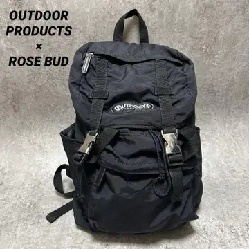 OUTDOOR x ROSE BUD 백팩 콜라보 블랙