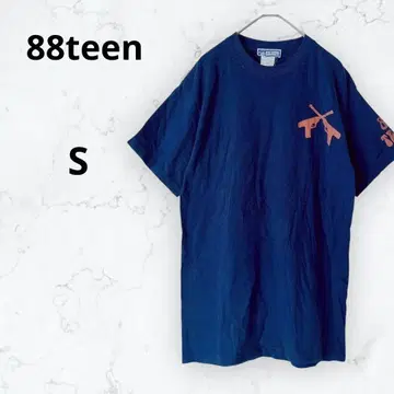 88tees 티셔츠 프린트 크로스건 백프린트 하와이 브랜드 S