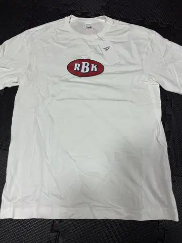 Reebok RBK 로고 화이트 T셔츠 미사용 새상품