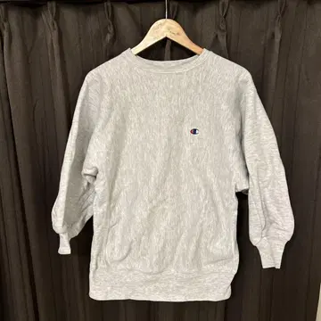 Champion 그레이 크루넥 트레이닝복
