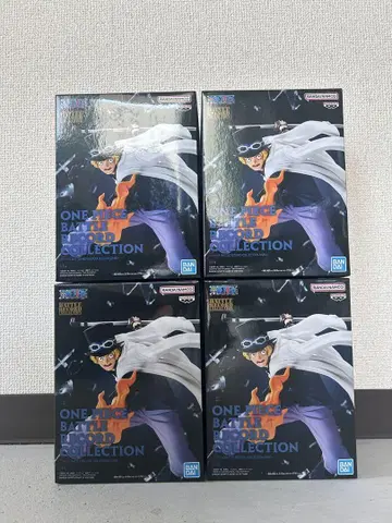 원피스 BATTLE RECORD COLLECTION 사보 4체 세트