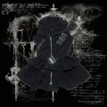 펑크 록 Y2K grunge 원피스