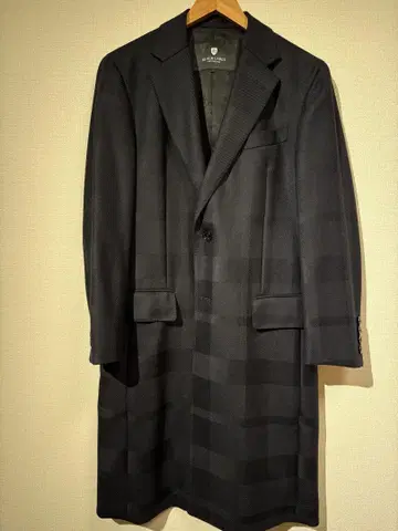 BLACK LABEL CRESTBRIDGE 체스터 코트 블랙