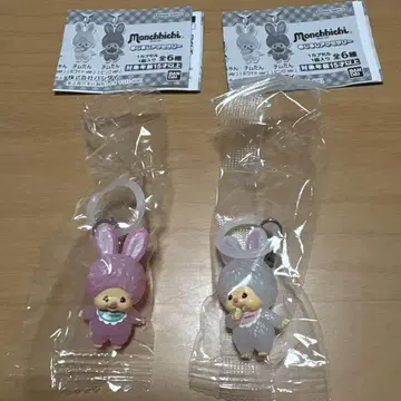 몬치치 메지루시 액세서리 침탄 2종 가챠가챠