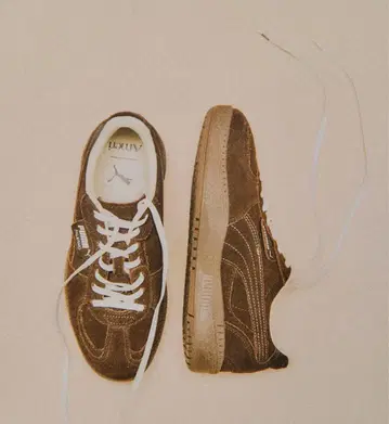 아메리 빈티지 Puma 스니커즈 24.0cm 브라운 박스 포함