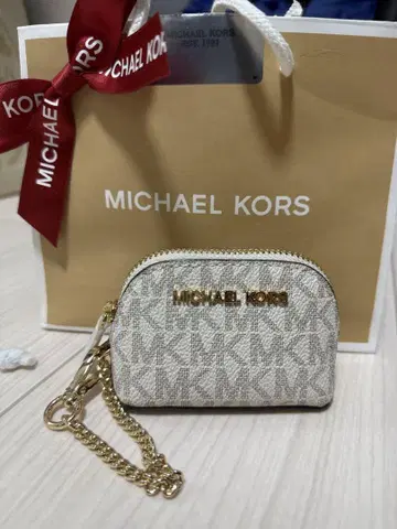 MICHAEL KORS 키체인 달린 코인 케이스