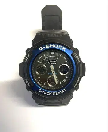 CASIO 카시오 G-SHOCK 아날로그 디지털 AW-591 손목시계