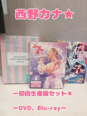 니시노 카나 초회 생산판 DVD, Blu-ray 3개 세트