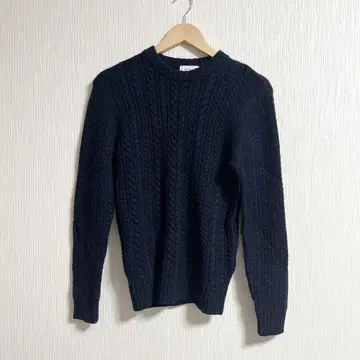 새상품급 에디피스 캐시미어 100% 케이블 니트