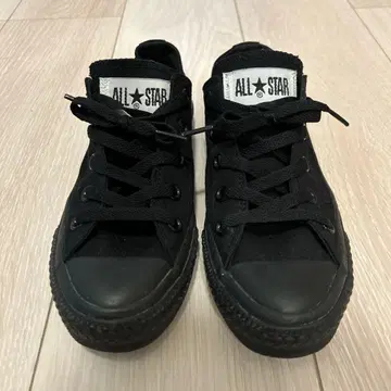 CONVERSE ALL STAR 블랙 로우컷