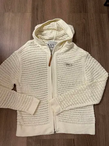 SALE SATUR 메쉬 편 풀 지퍼 후디