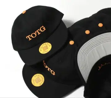 TOTG 투어 노벨티 캡 블랙 오렌지