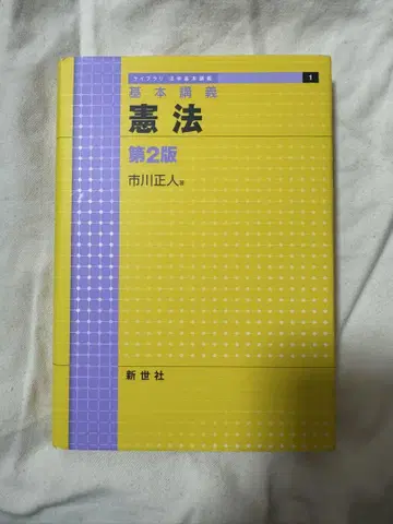 헌법 제2판 이치카와 마사토 신세샤