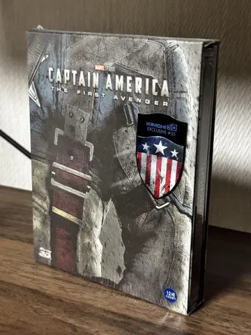 [스틸북] 캡틴 아메리카: 퍼스트 어벤져 개봉품